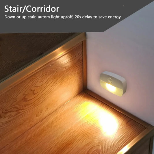 Light Bathroom Night Lamp For Home Aisle Wall Lamp LED Night Light Induction Light Bedroom Night Light Induction Night Ligh
