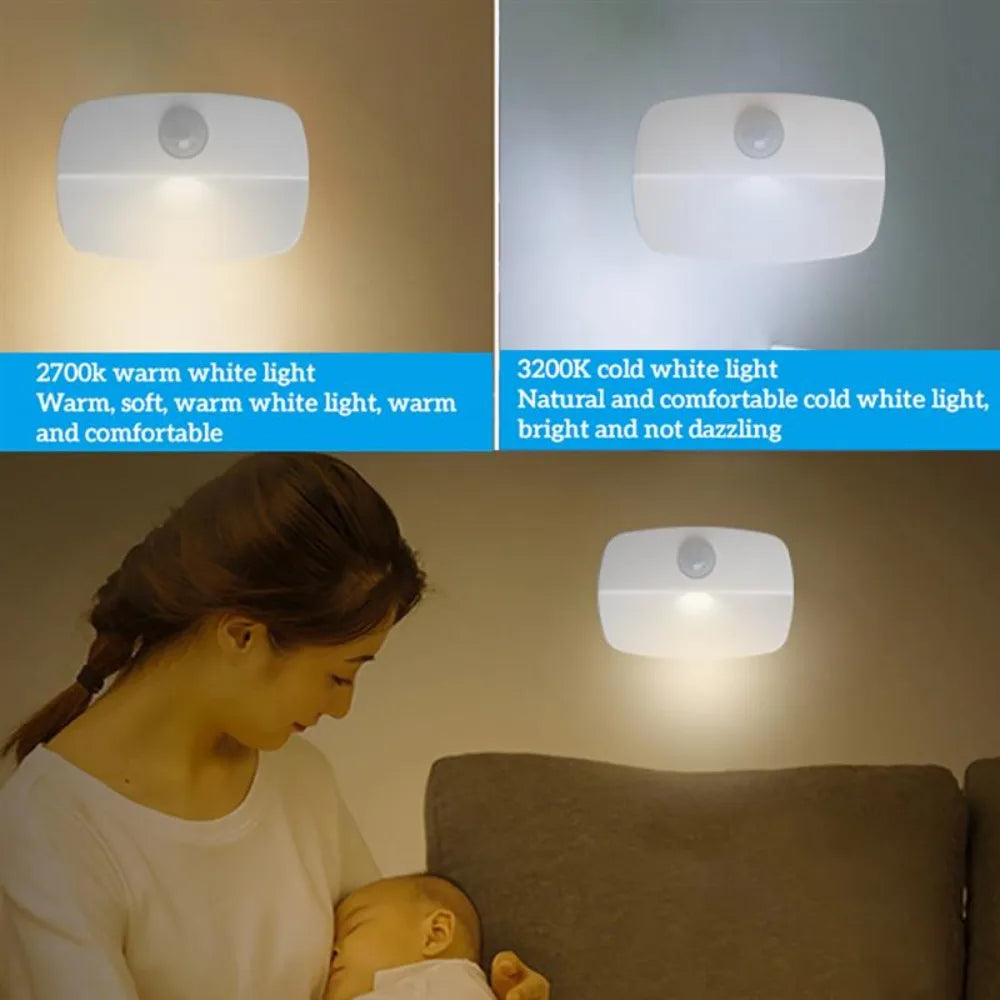 Light Bathroom Night Lamp For Home Aisle Wall Lamp LED Night Light Induction Light Bedroom Night Light Induction Night Ligh